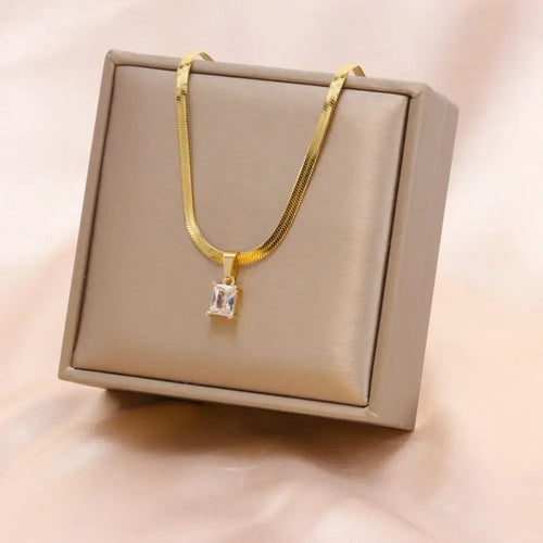 Lush Aura Gemline Necklace
