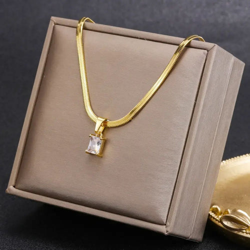 Lush Aura Gemline Necklace