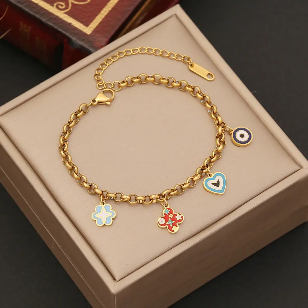 Heart & Clover Bliss Bracelet