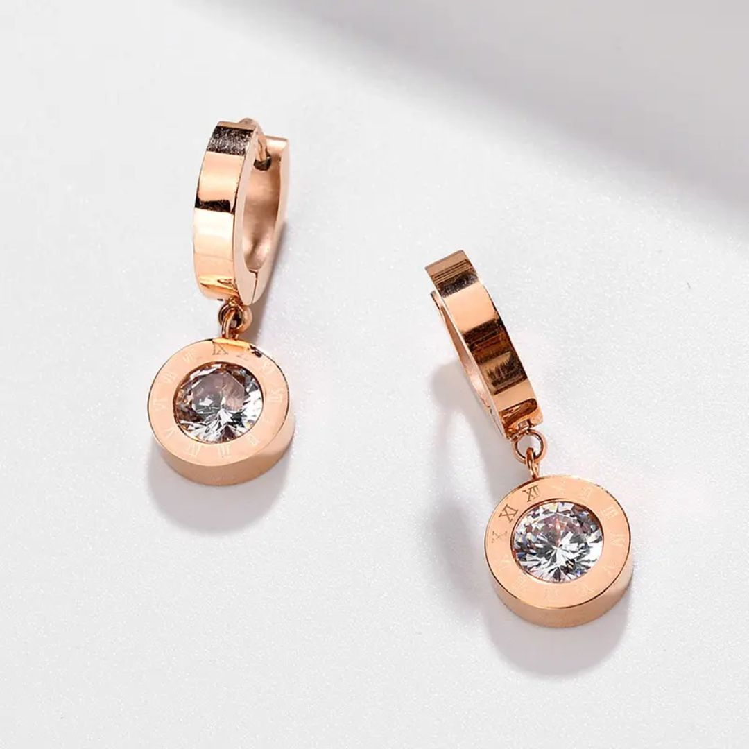 Diva Dew Huggie Earrings