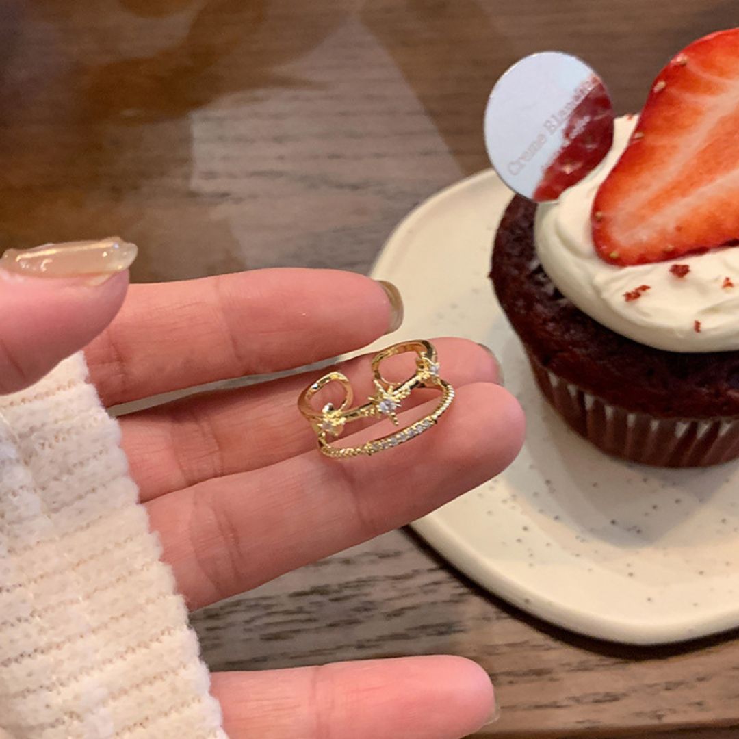 Twinkling Star Ring