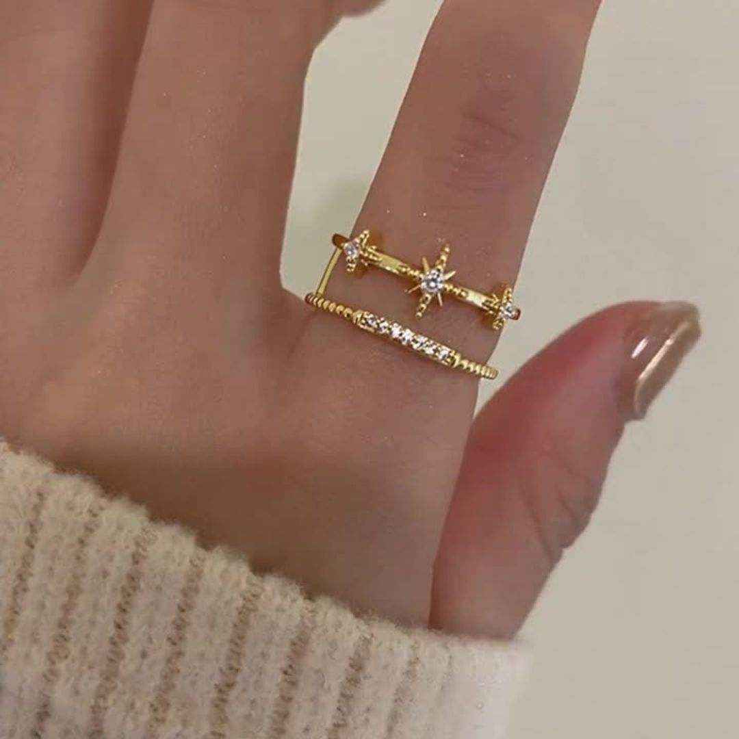 Twinkling Star Ring