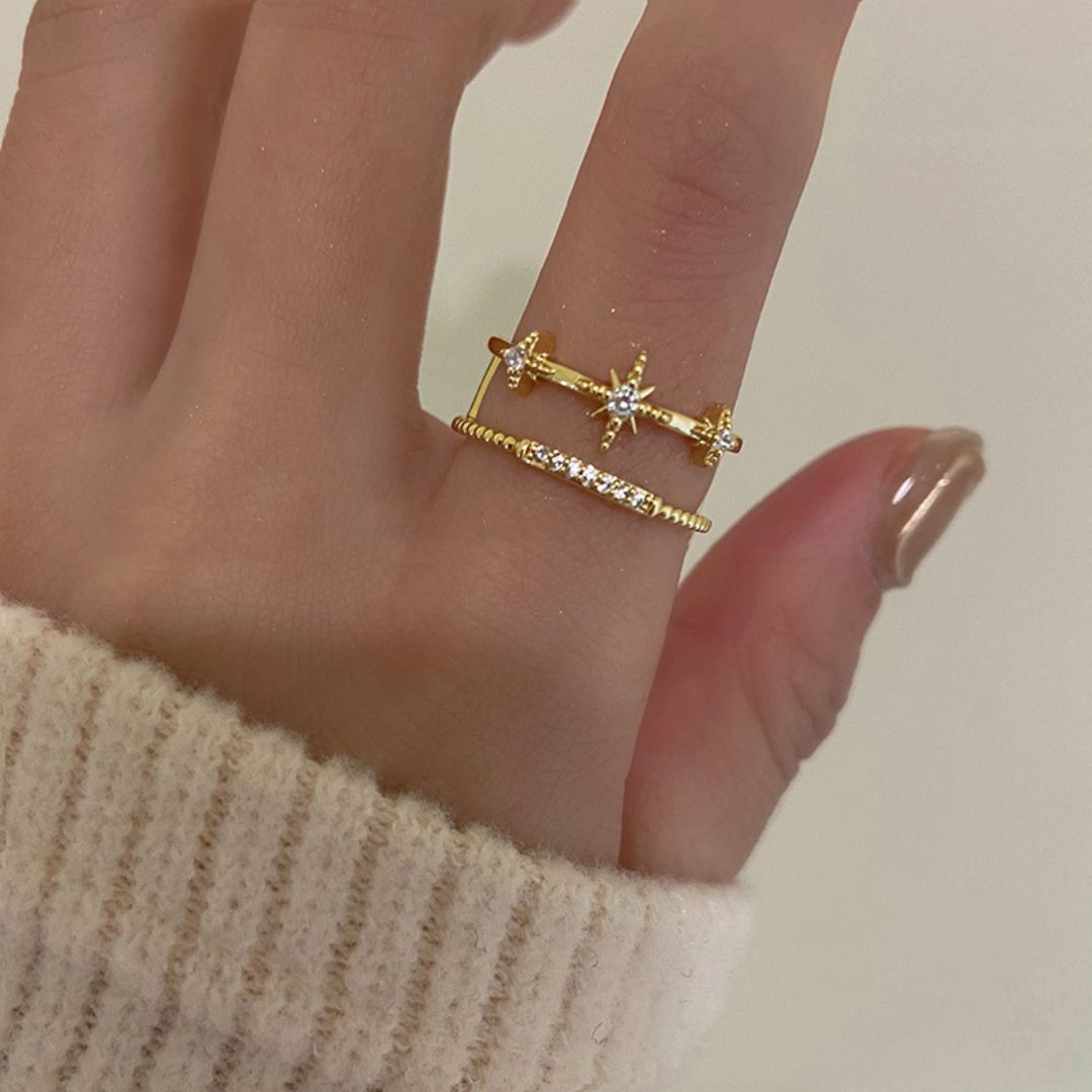 Twinkling Star Ring