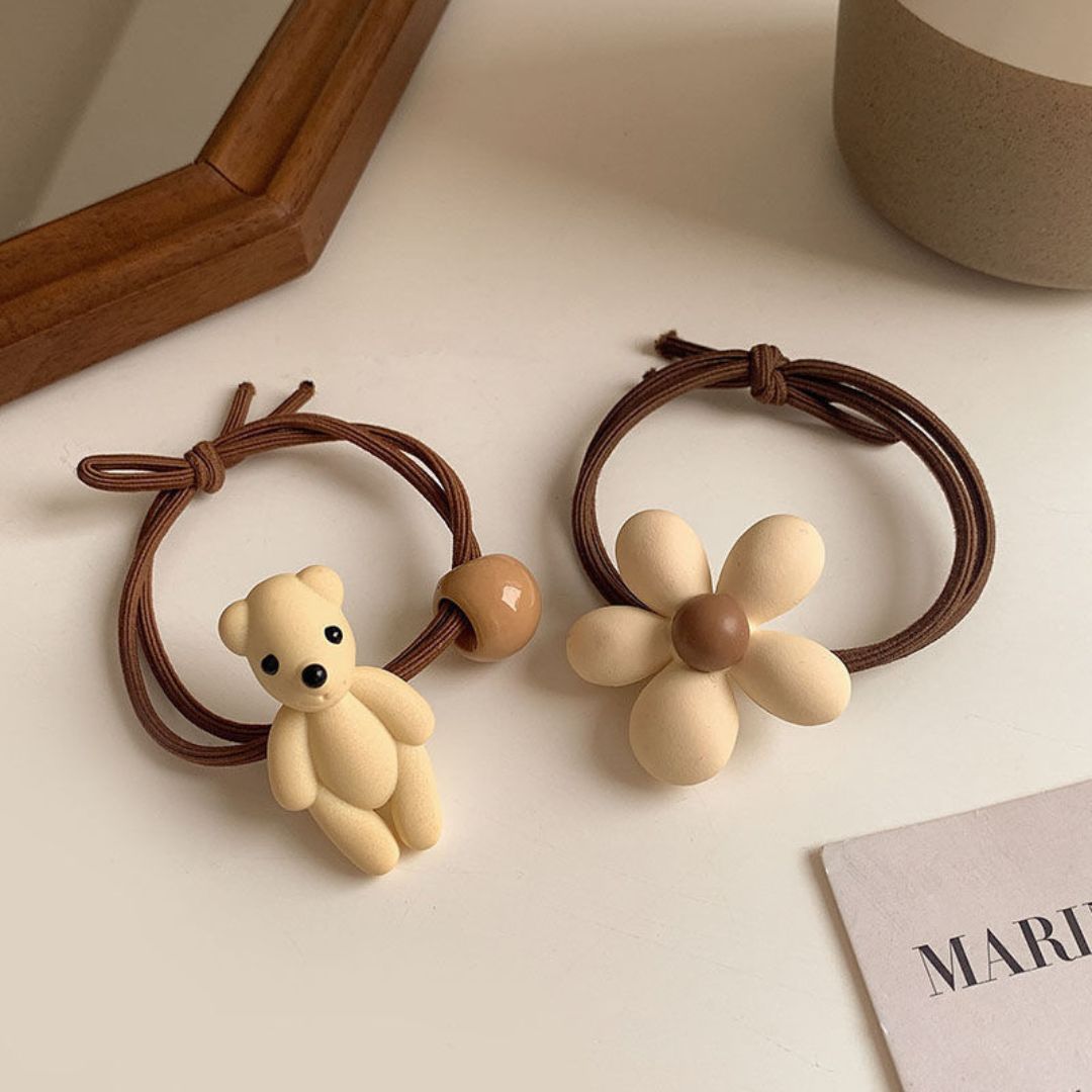 Bowknot Hair Ties (pack of 7)