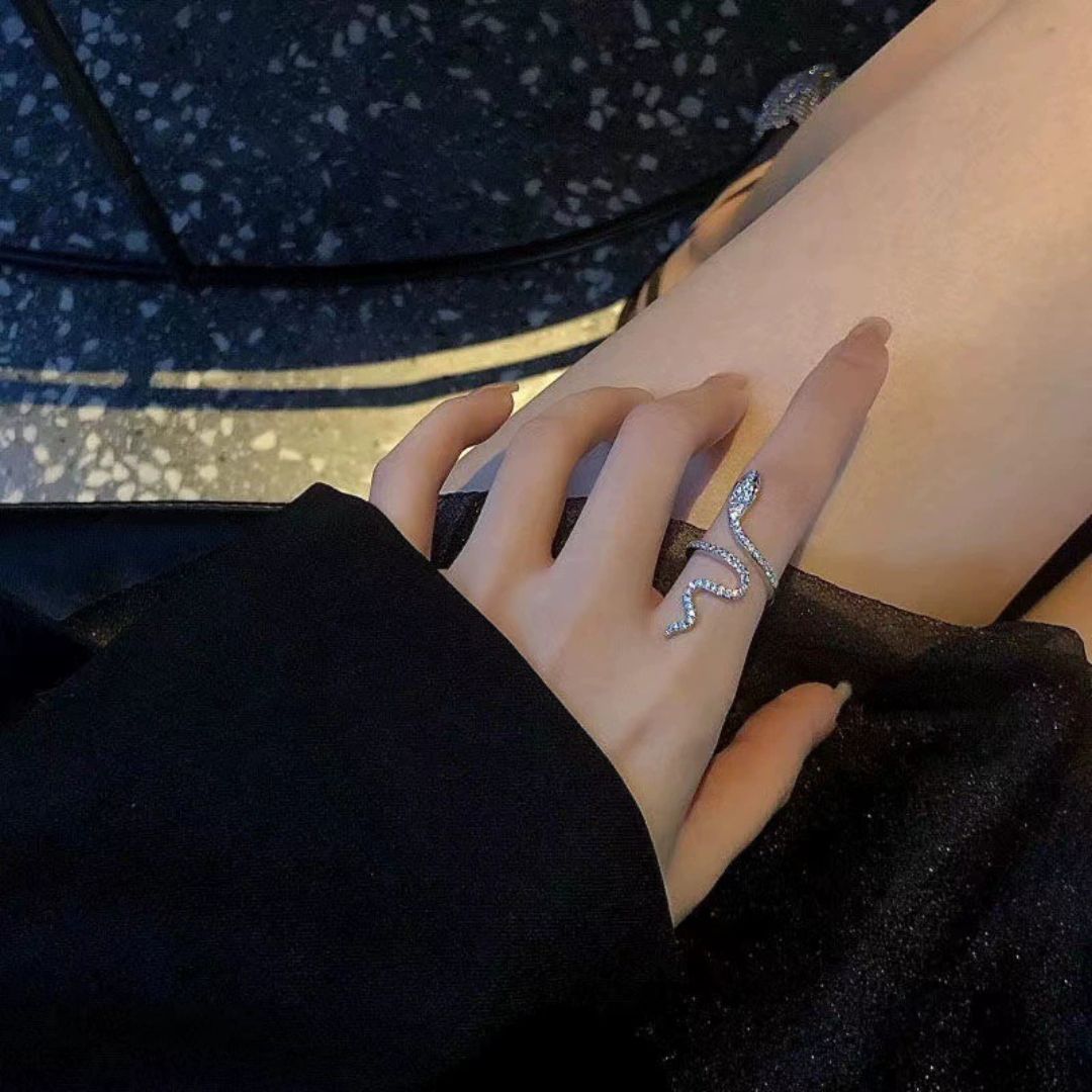 Eternity Serpent Snake Ring