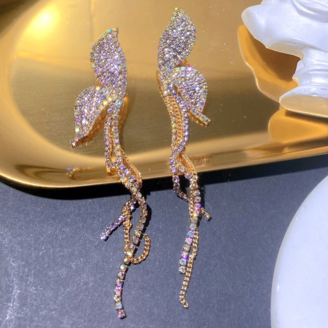 Butterfly Tassel Earrings