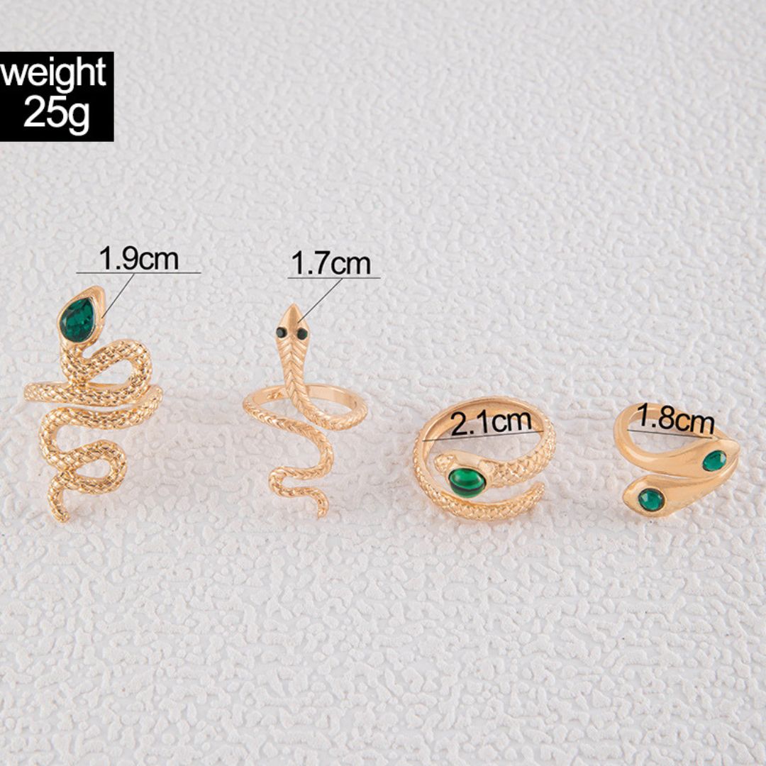 Snake Ring Set