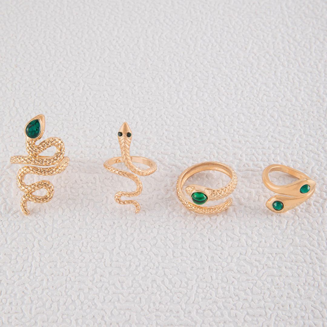Snake Ring Set