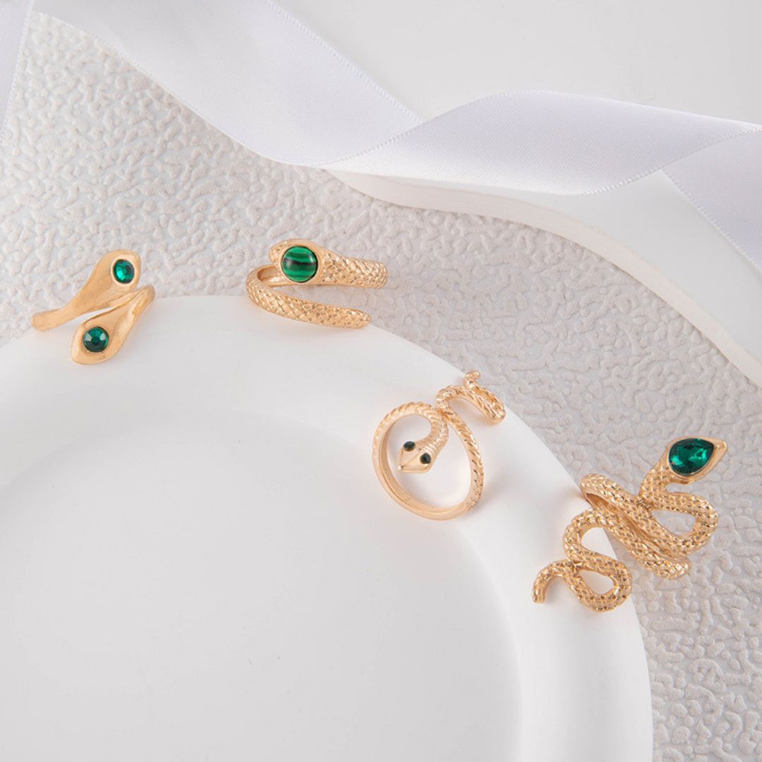Snake Ring Set