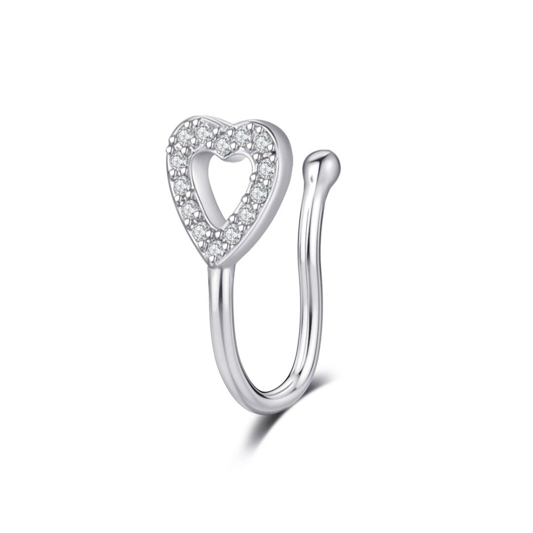 Heart Nose Pin