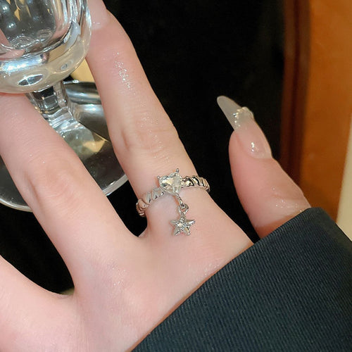 Dangle Heart Ring