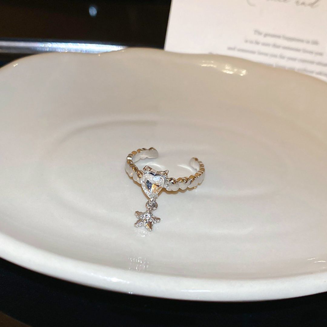 Dangle Heart Ring
