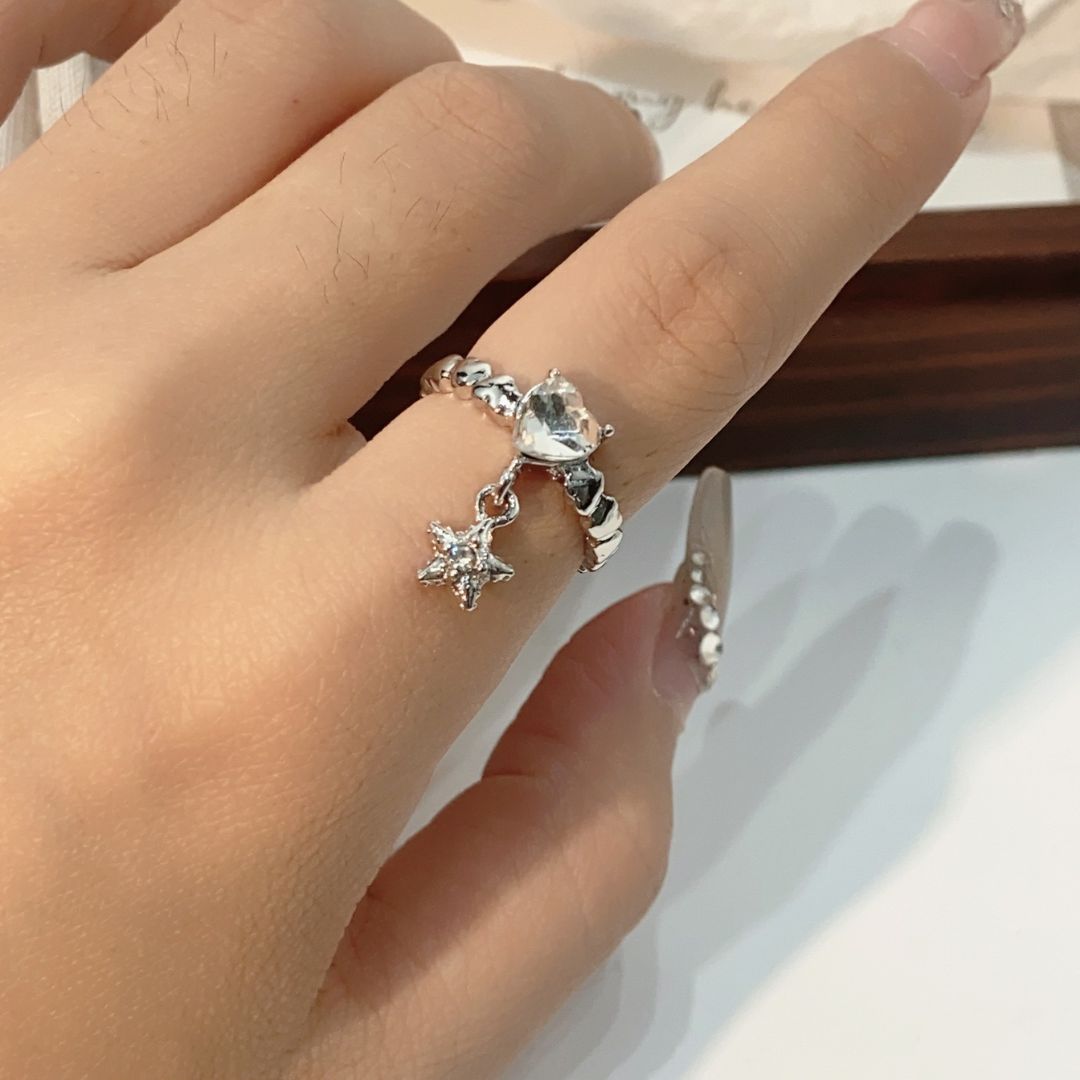 Dangle Heart Ring
