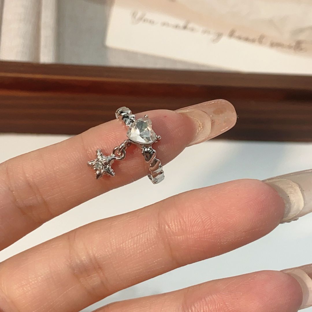 Dangle Heart Ring