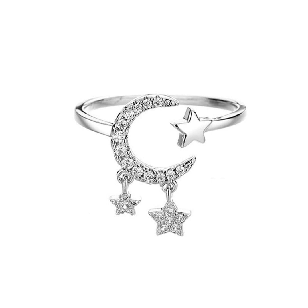 Moon and Star Dream Ring