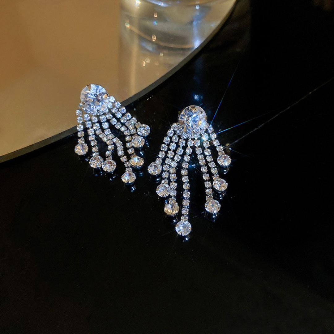Crystal Dangling Earring