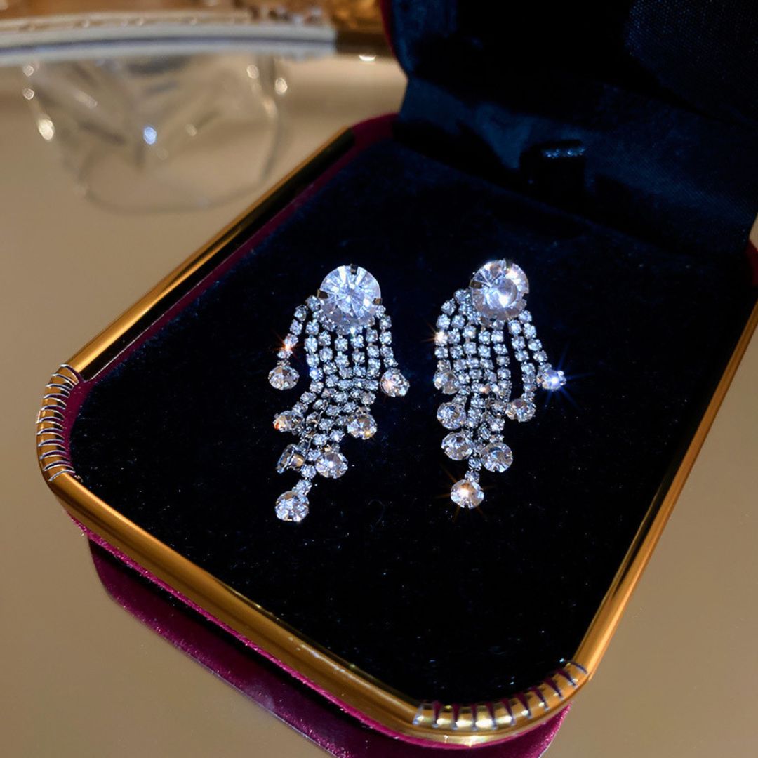 Crystal Dangling Earring