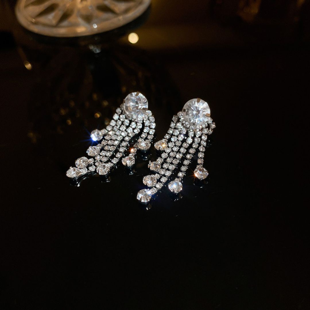 Crystal Dangling Earring