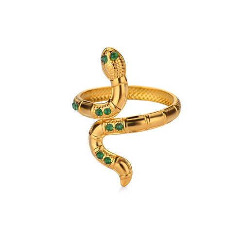 Golden Serpent Ring
