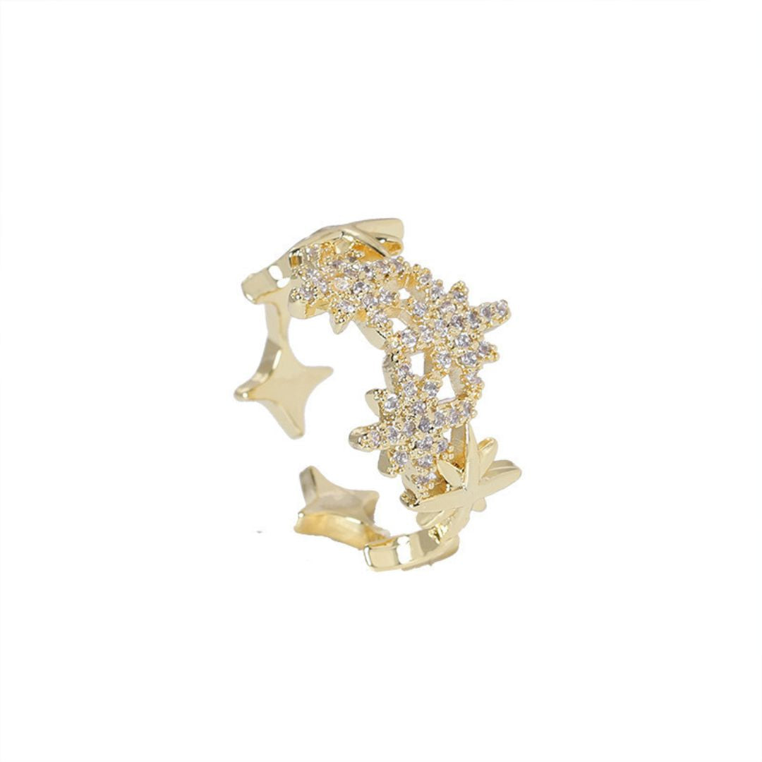 Snowflake Sparkle Ring