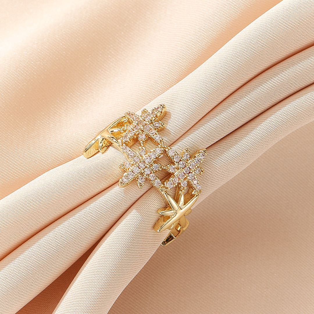 Snowflake Sparkle Ring