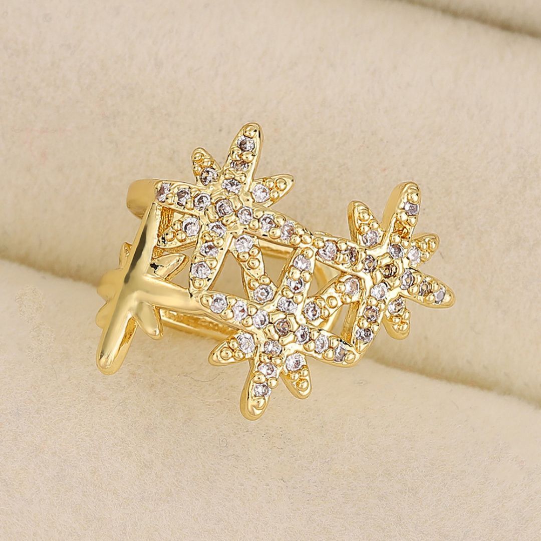 Snowflake Sparkle Ring