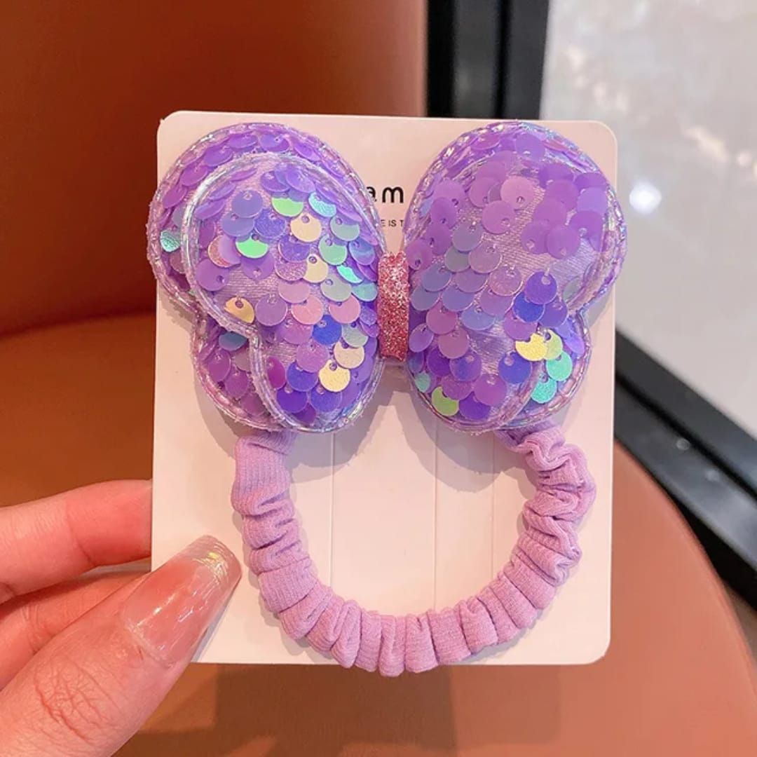 Sparkle Butterfly Hair Tie