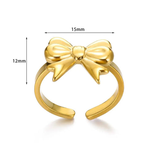 Dainty Bow Ring
