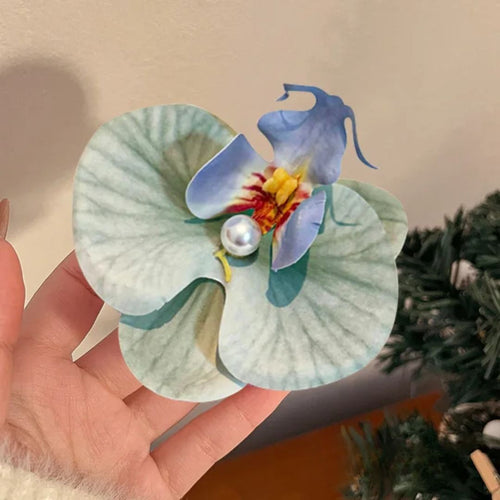 Elegant Orchid Hair Clip