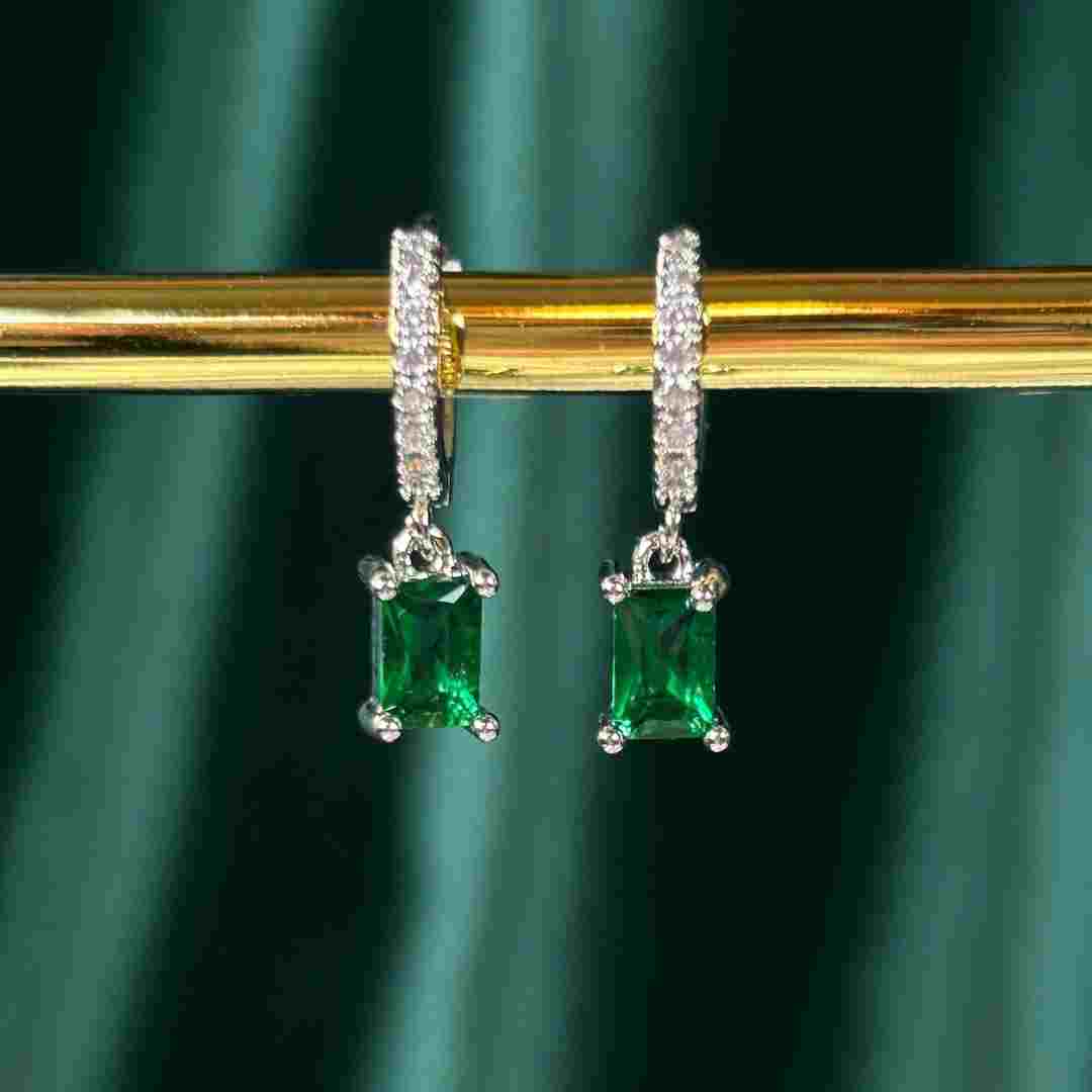 Emerald Isle Hoops Earring