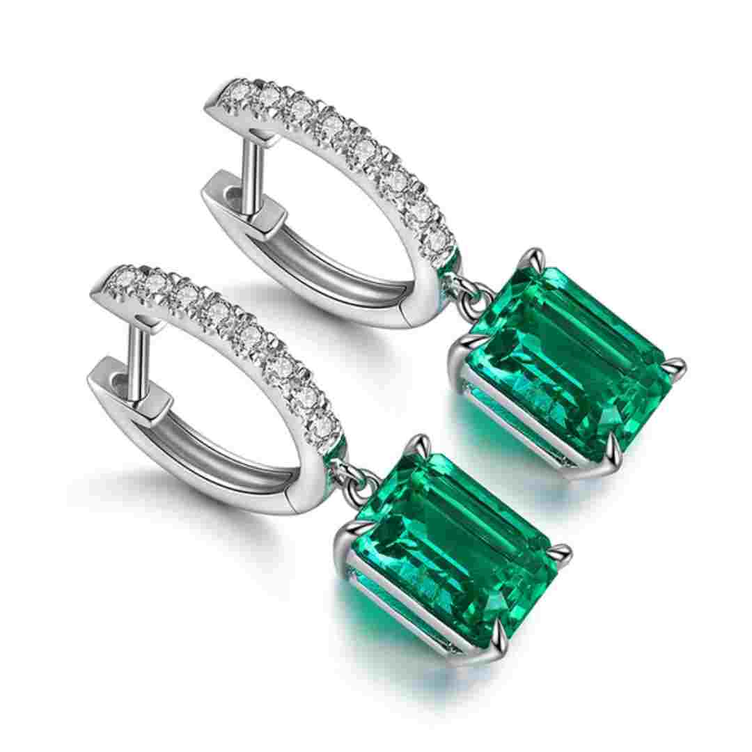 Emerald Isle Hoops Earring