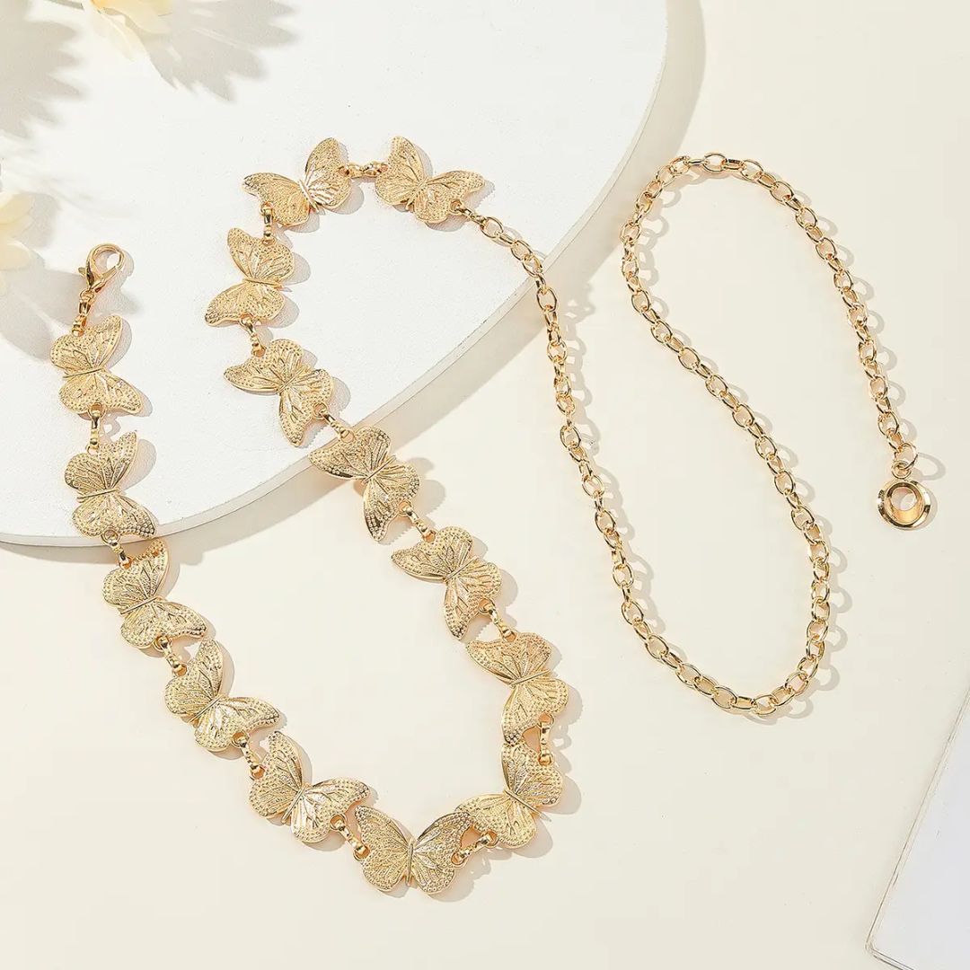 Butterfly Belly Waist Chain Belt