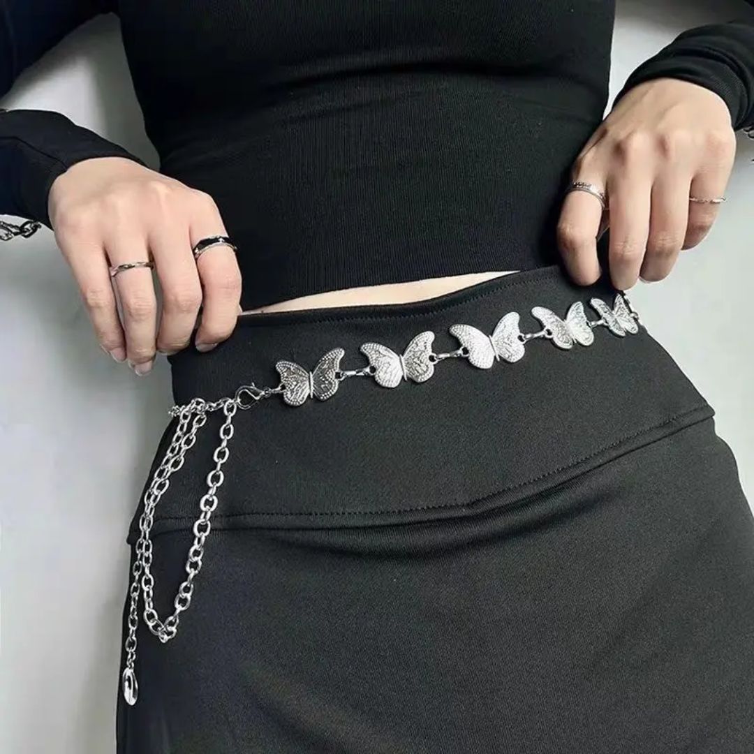 Butterfly CharmlWaist Chain Belt