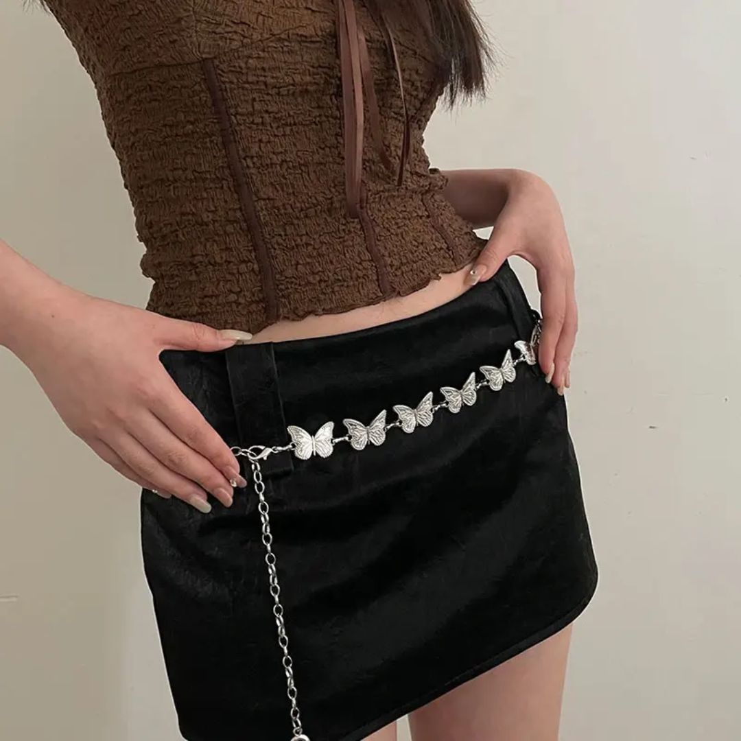 Butterfly CharmlWaist Chain Belt
