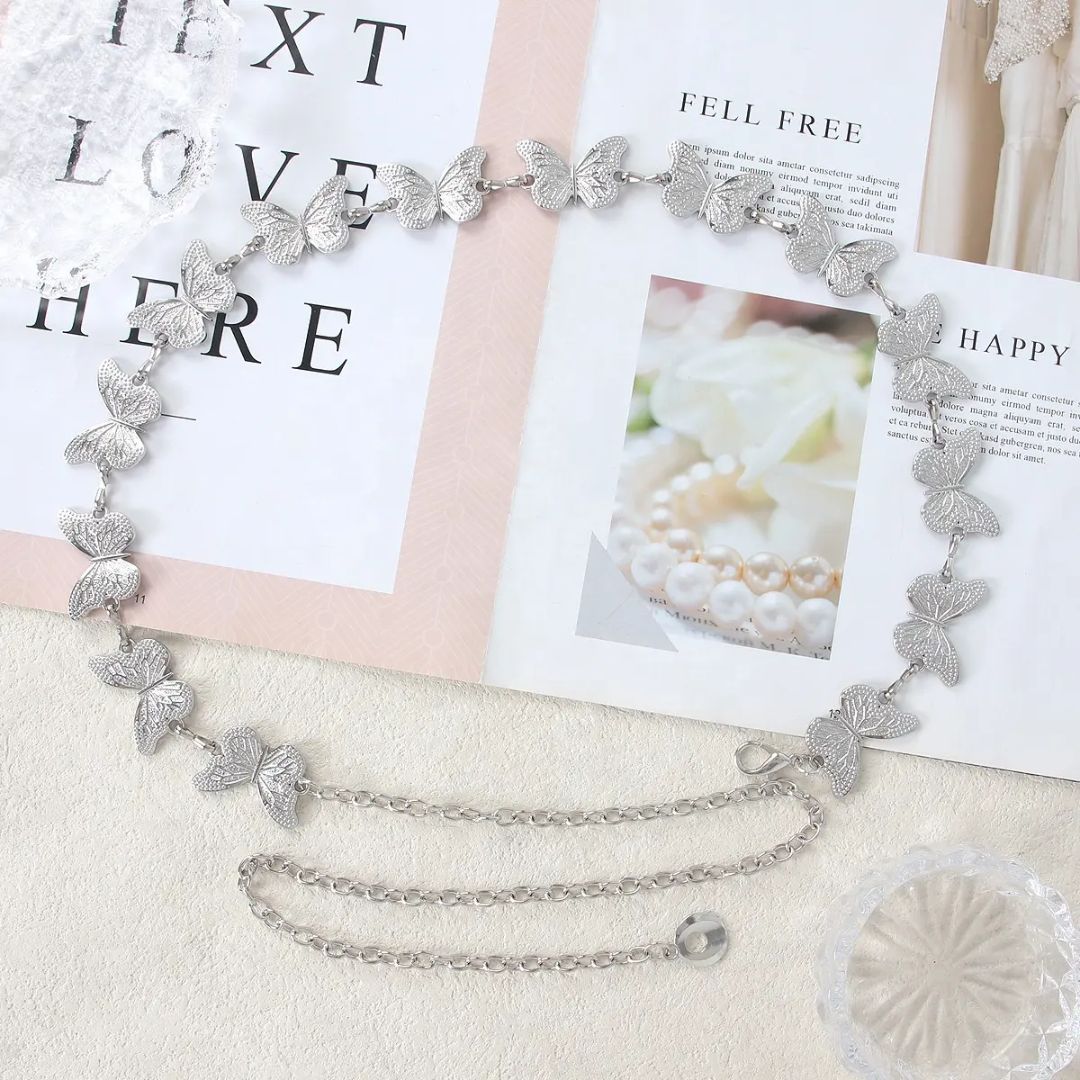 Butterfly CharmlWaist Chain Belt