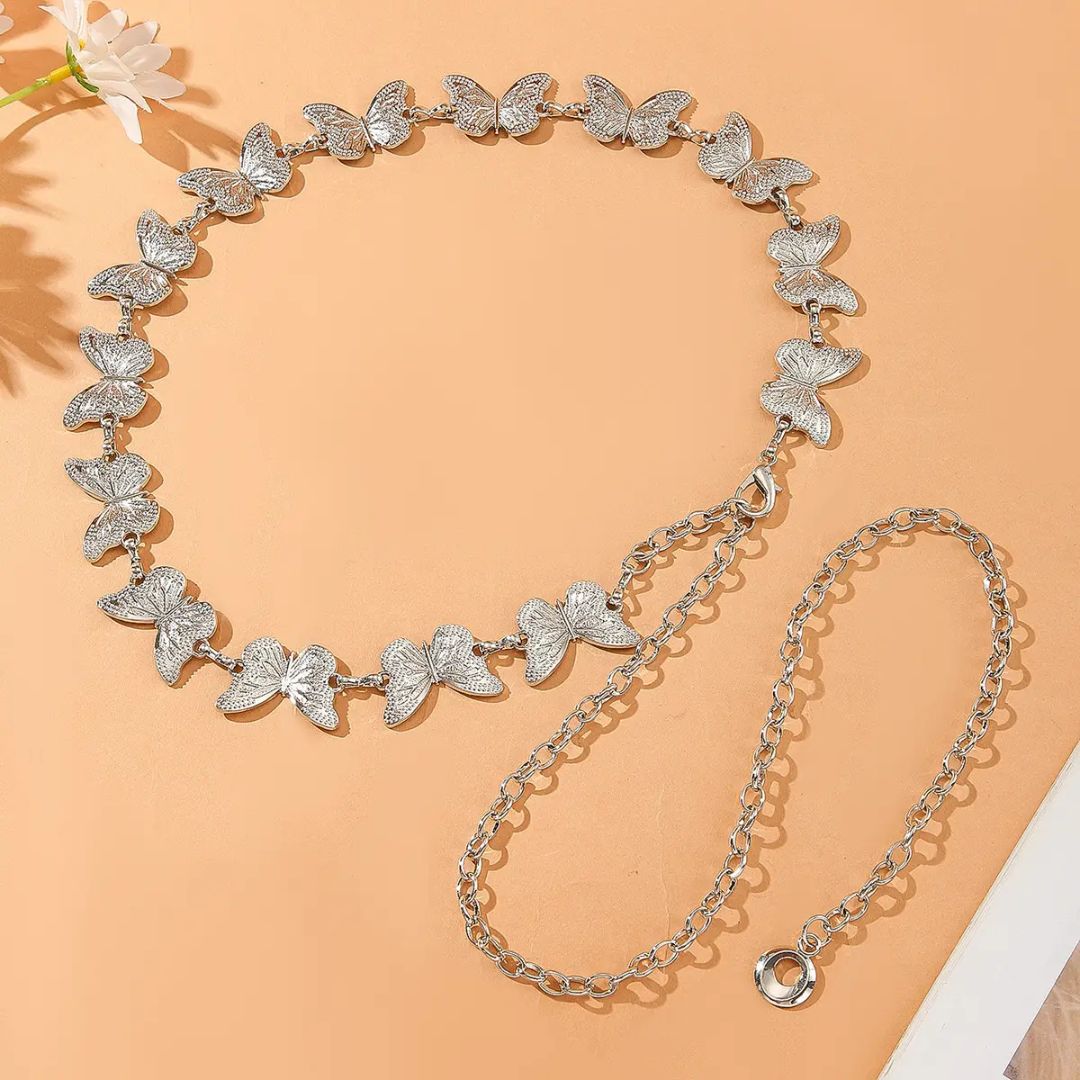 Butterfly CharmlWaist Chain Belt