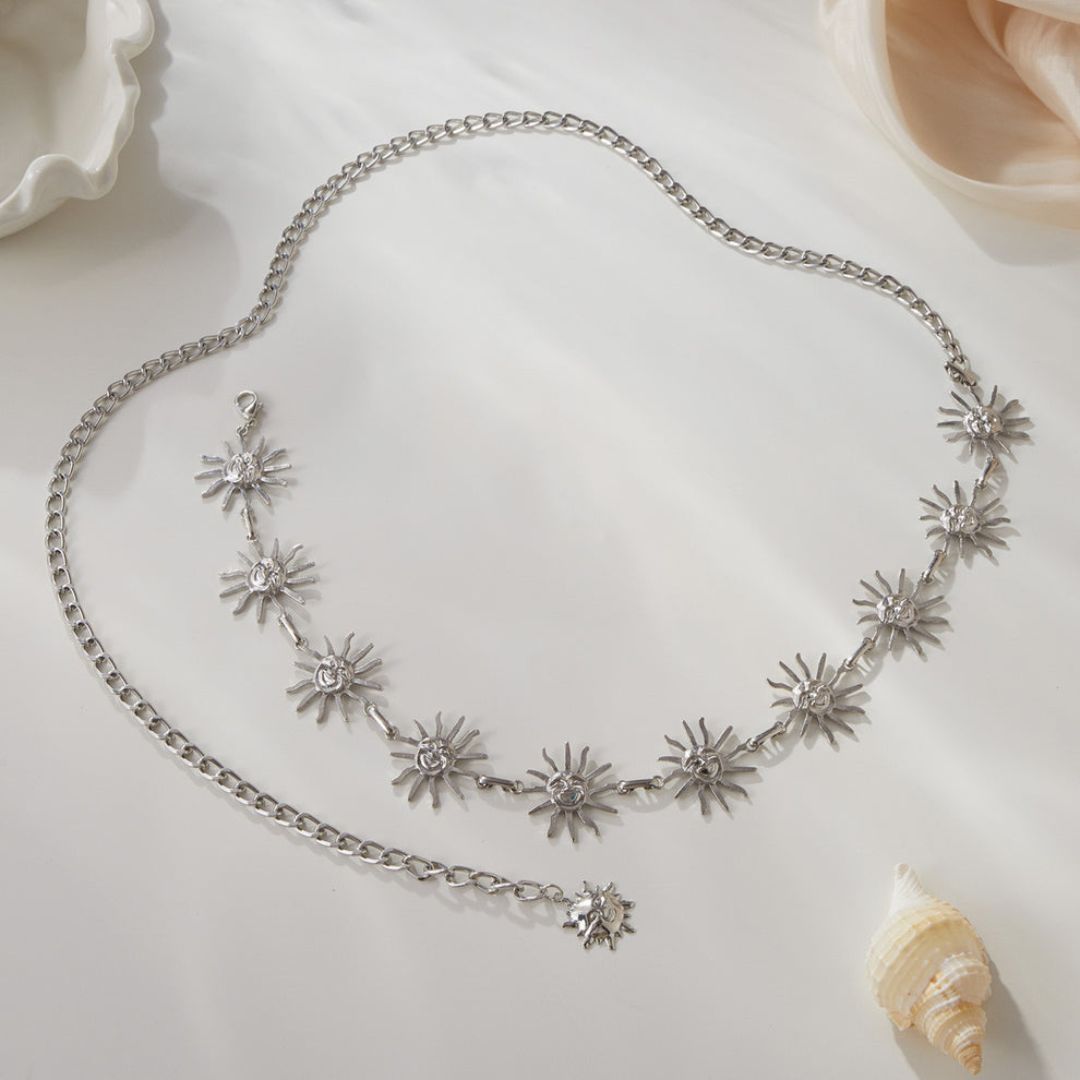 Sunburst Waist Chain Belt