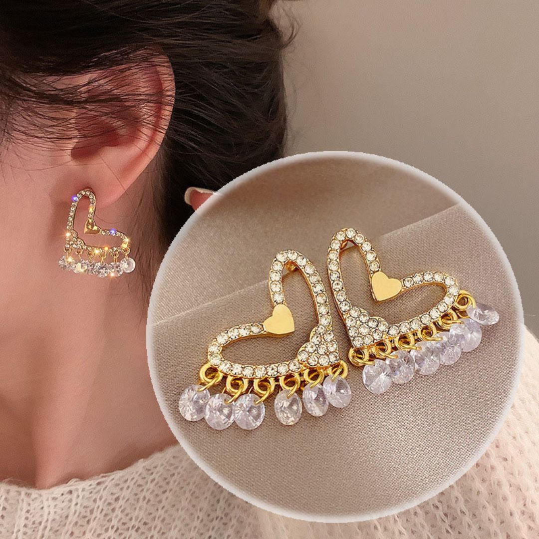 Sweetheart Crystal Earring