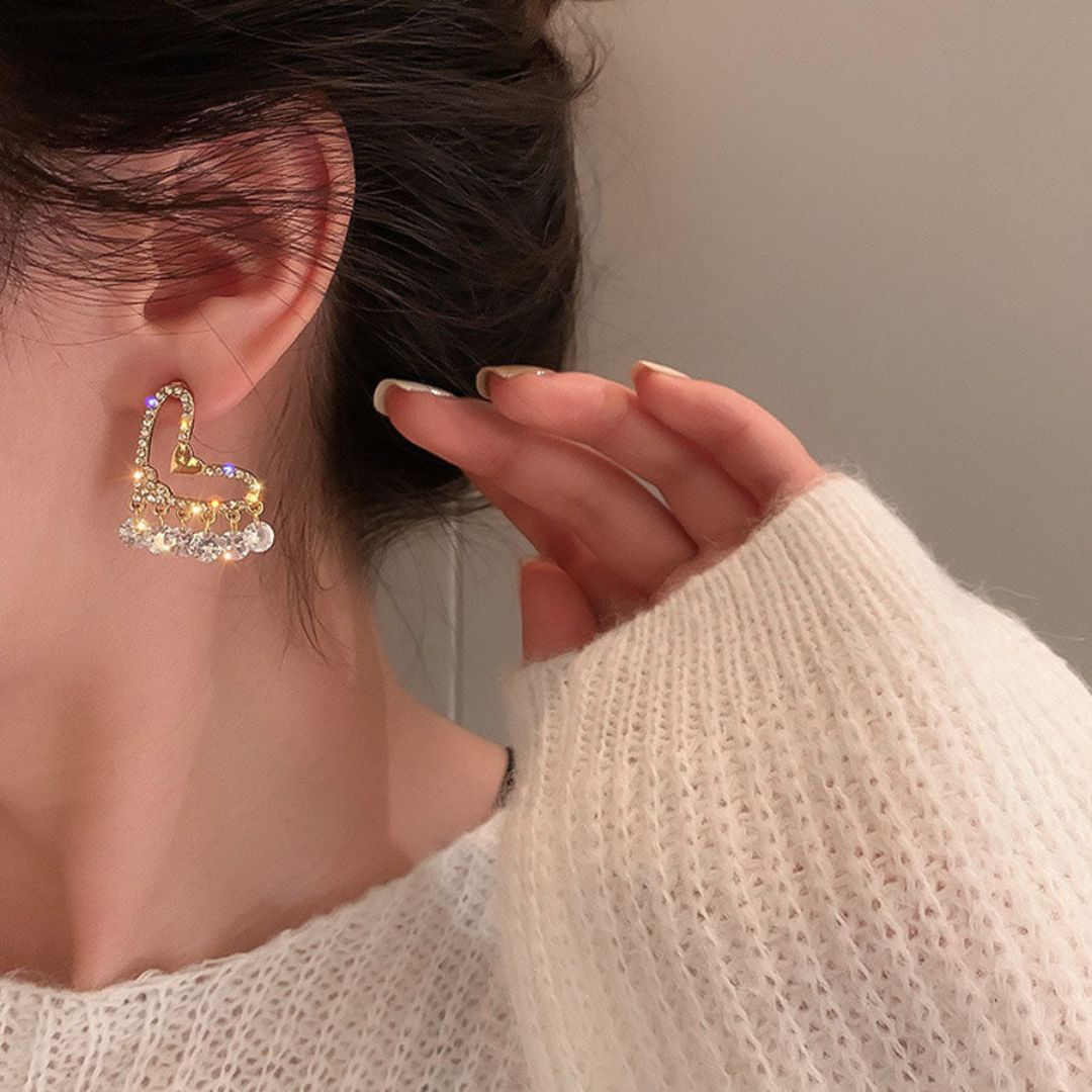 Sweetheart Crystal Earring