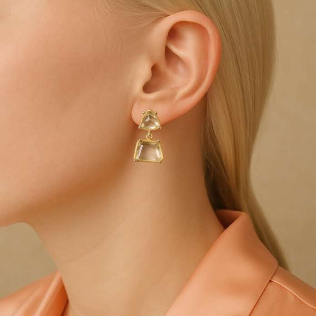 Dazzling Drop Earring