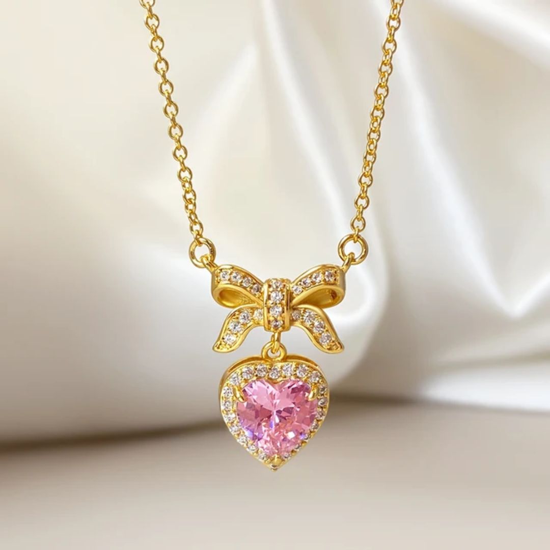 Sweetheart Bow Necklace