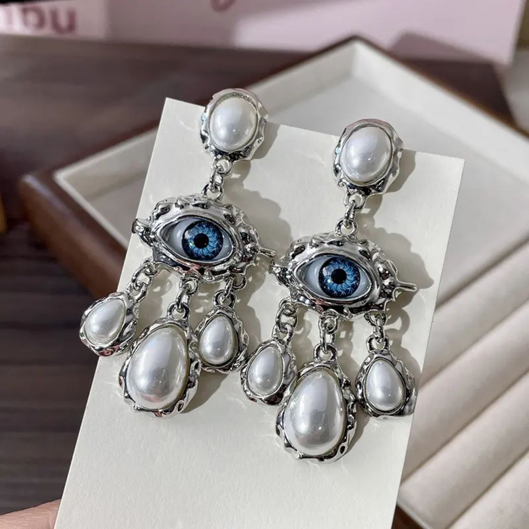 Evil Eye Elixir Drop Earrings