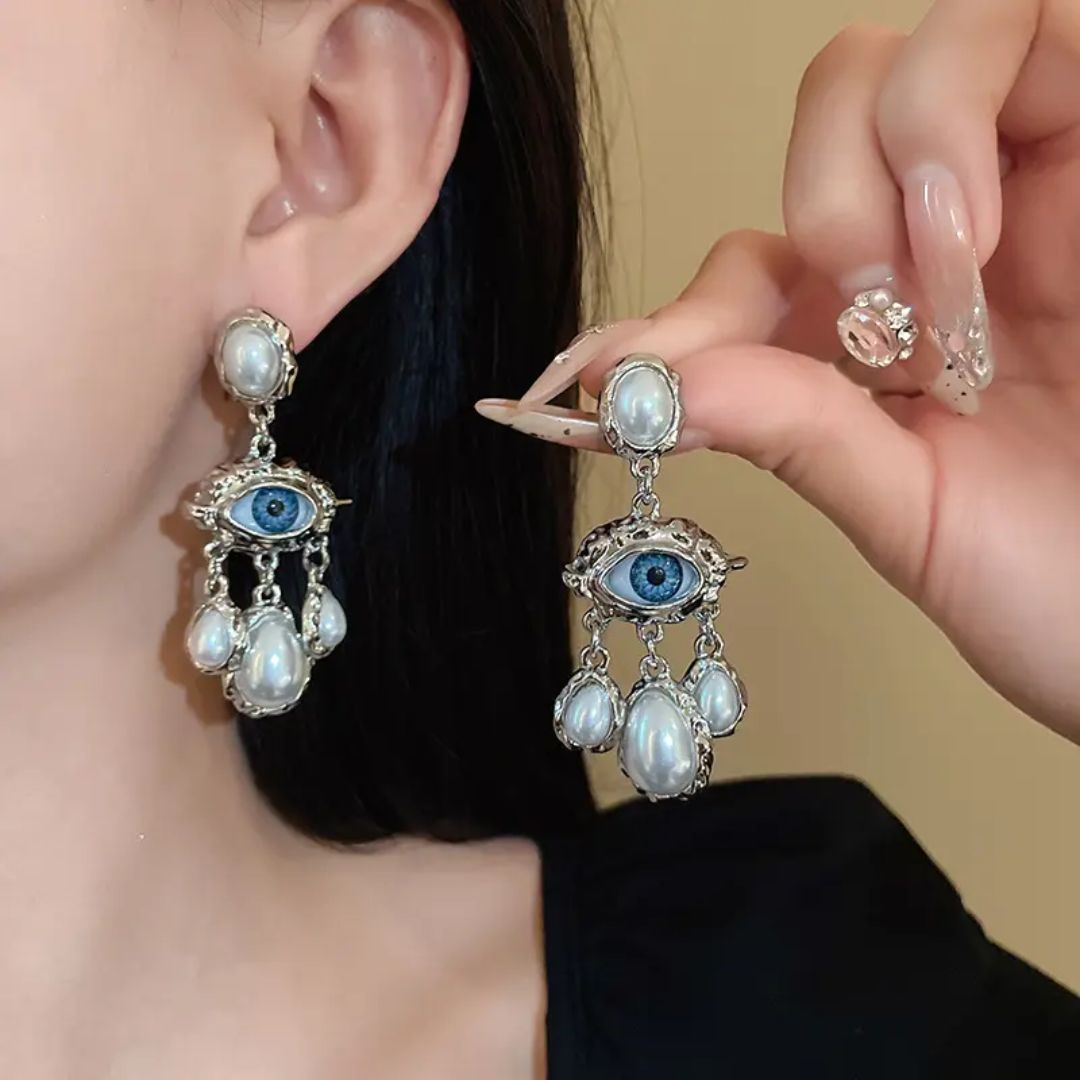 Evil Eye Elixir Drop Earrings