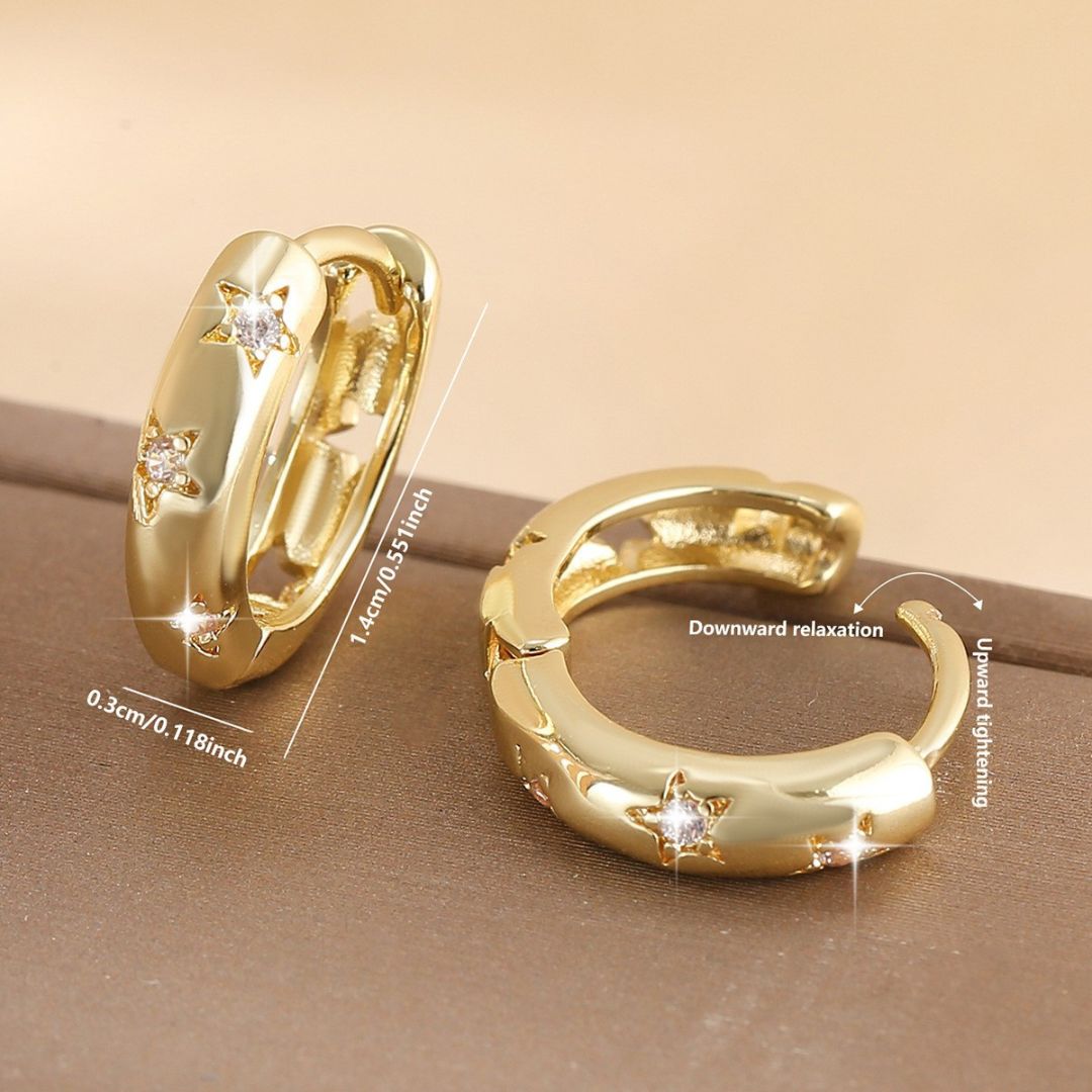 Starlight Dainty Huggies Earring