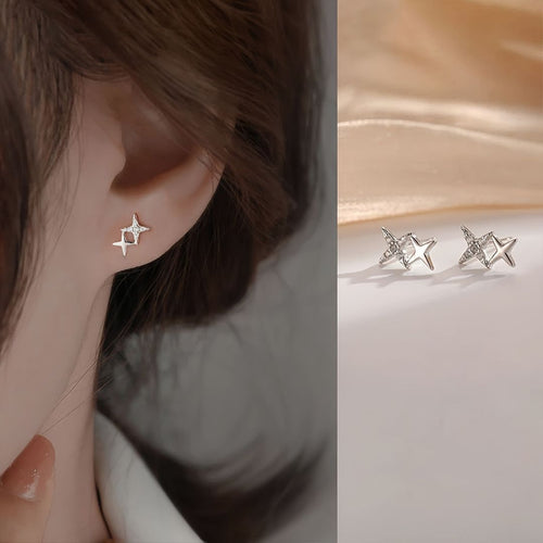 Celestial Duo Studs Earring