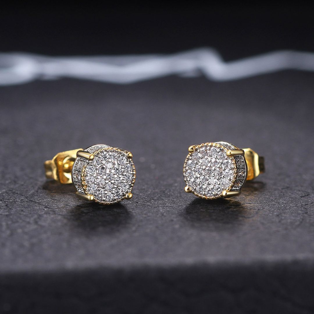 Elite Shine Circle Studs Earring