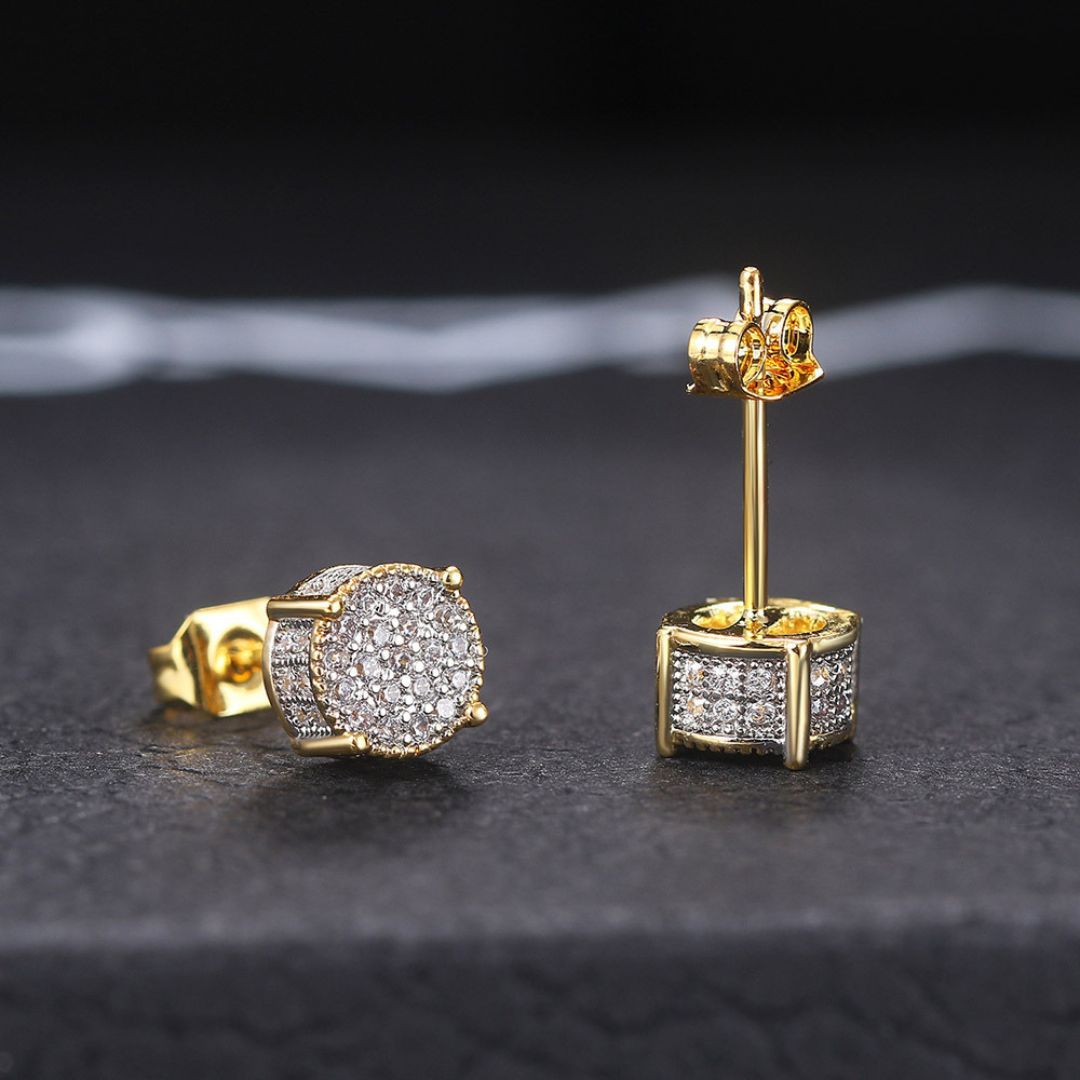 Elite Shine Circle Studs Earring