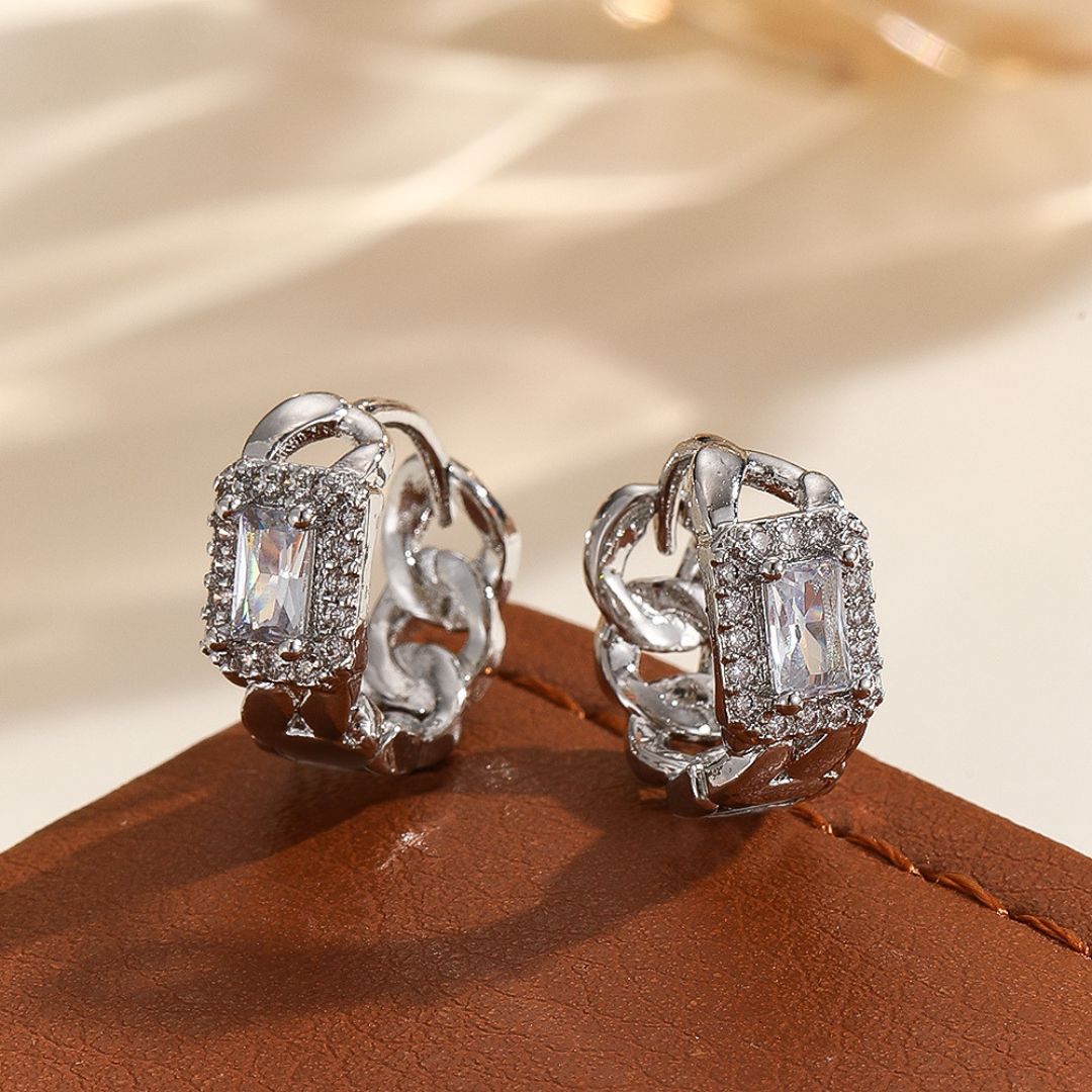 Heartlight Elegance Hoops Earring