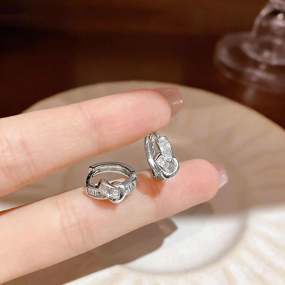 Eternal Love Hoops Earring