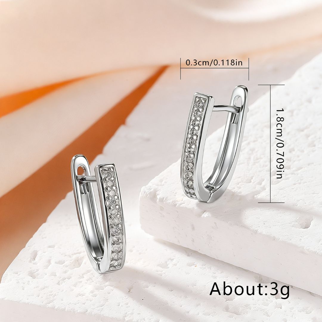 Gemline Royale Hoops Earring